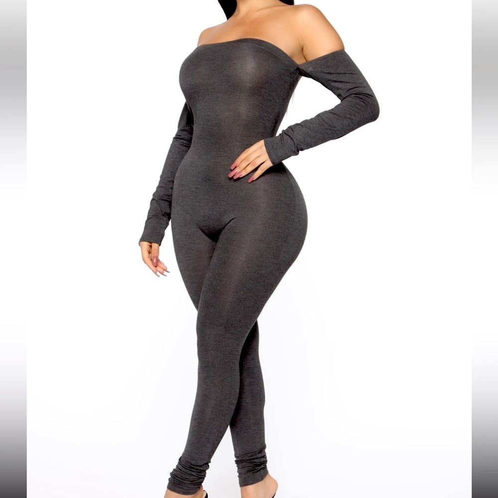 FASHIONNOVA Off shoulder Jumpsuit 1X